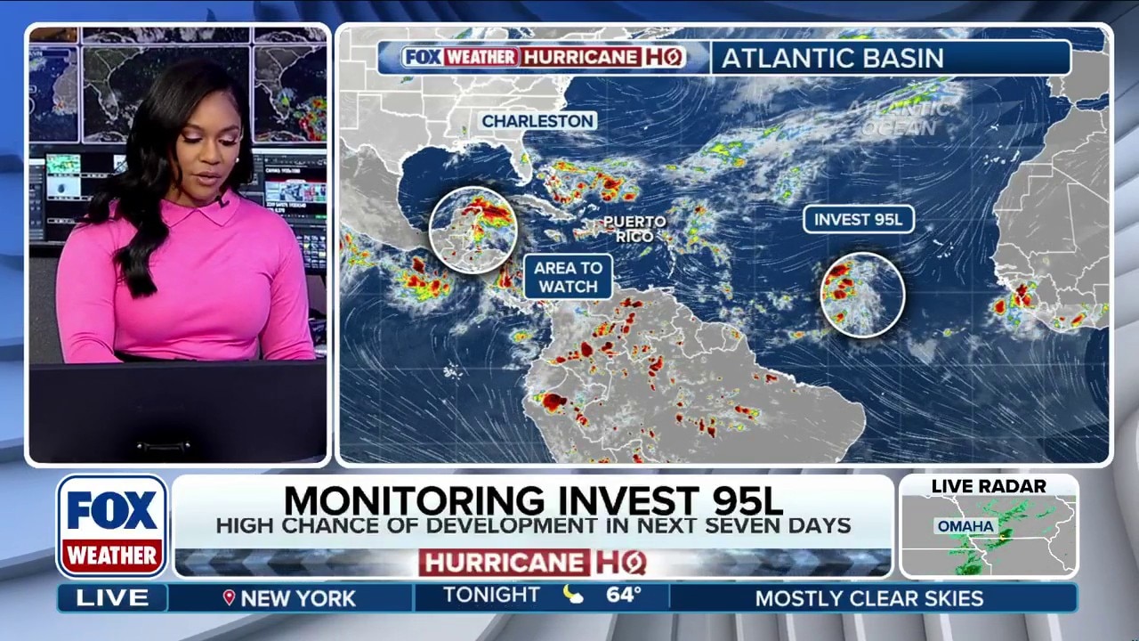 High chance Invest 95L becomes tropical depression