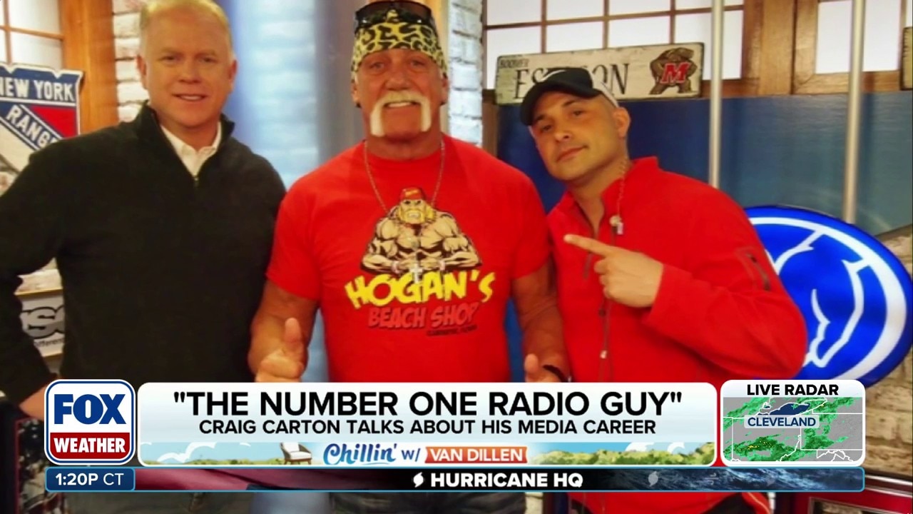 Craig Carton joins FOX Weather's Bob Van Dillen 'Chillin' with Van Dillen'