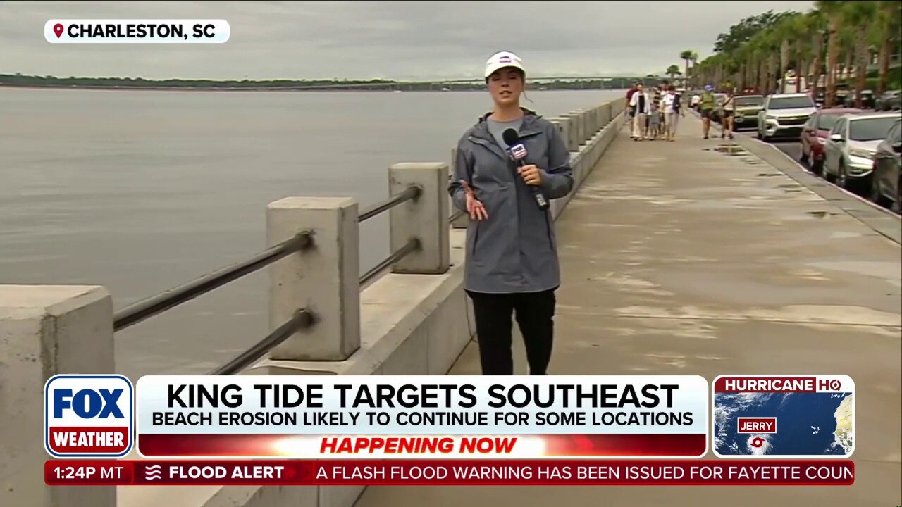 Coastal flooding conditions in Southeast to linger late into the week