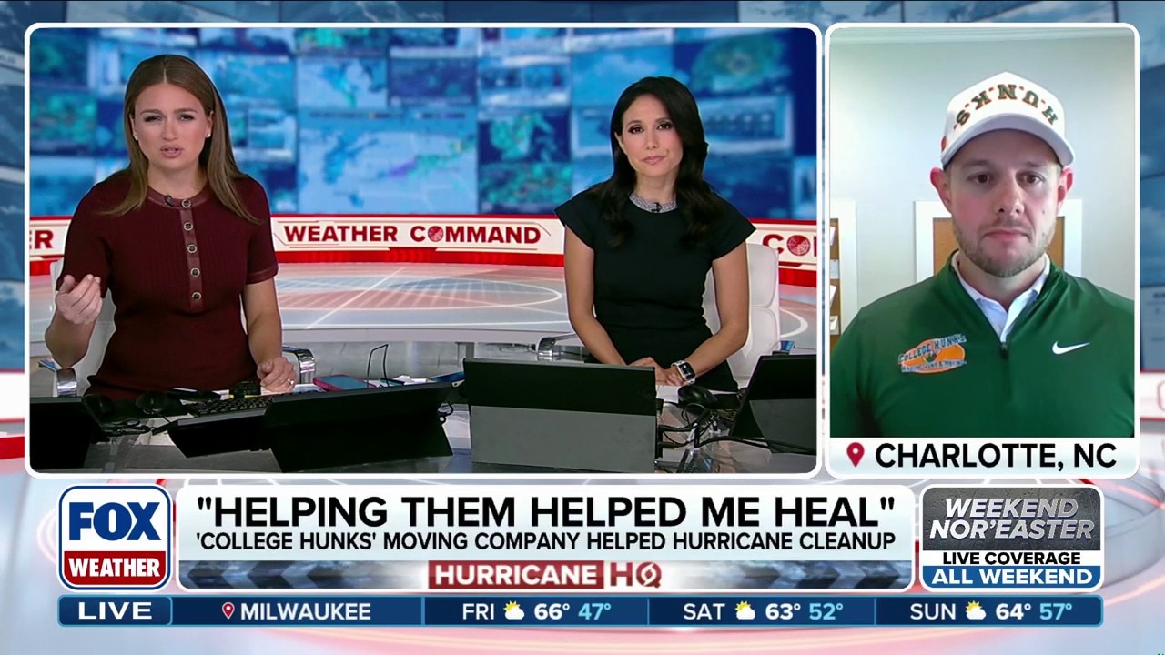 Hunks vs. the Hurricane: Moving company helped move debris ahead of Hurricane Milton