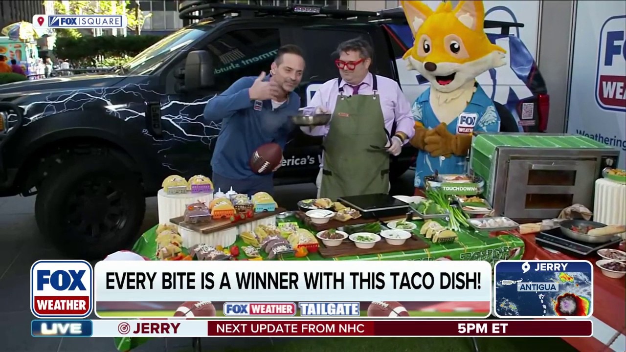 FOX Weather Tailgate: Touchdown Taco Bar with Brandon Fay