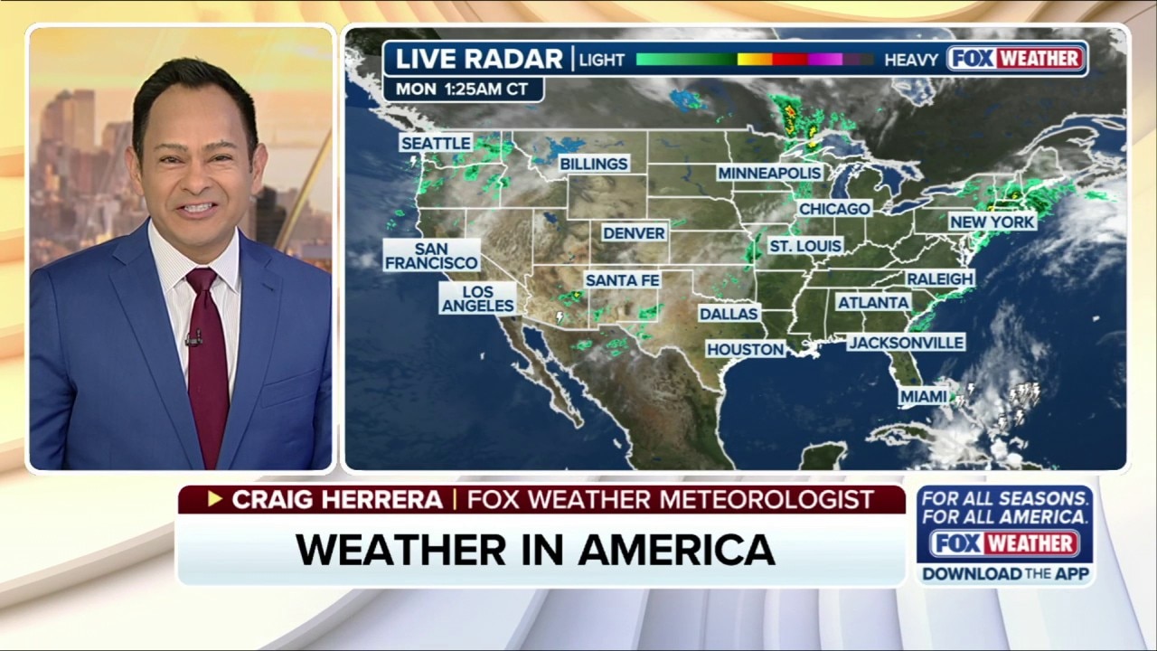 Weather in America: October 13, 2025