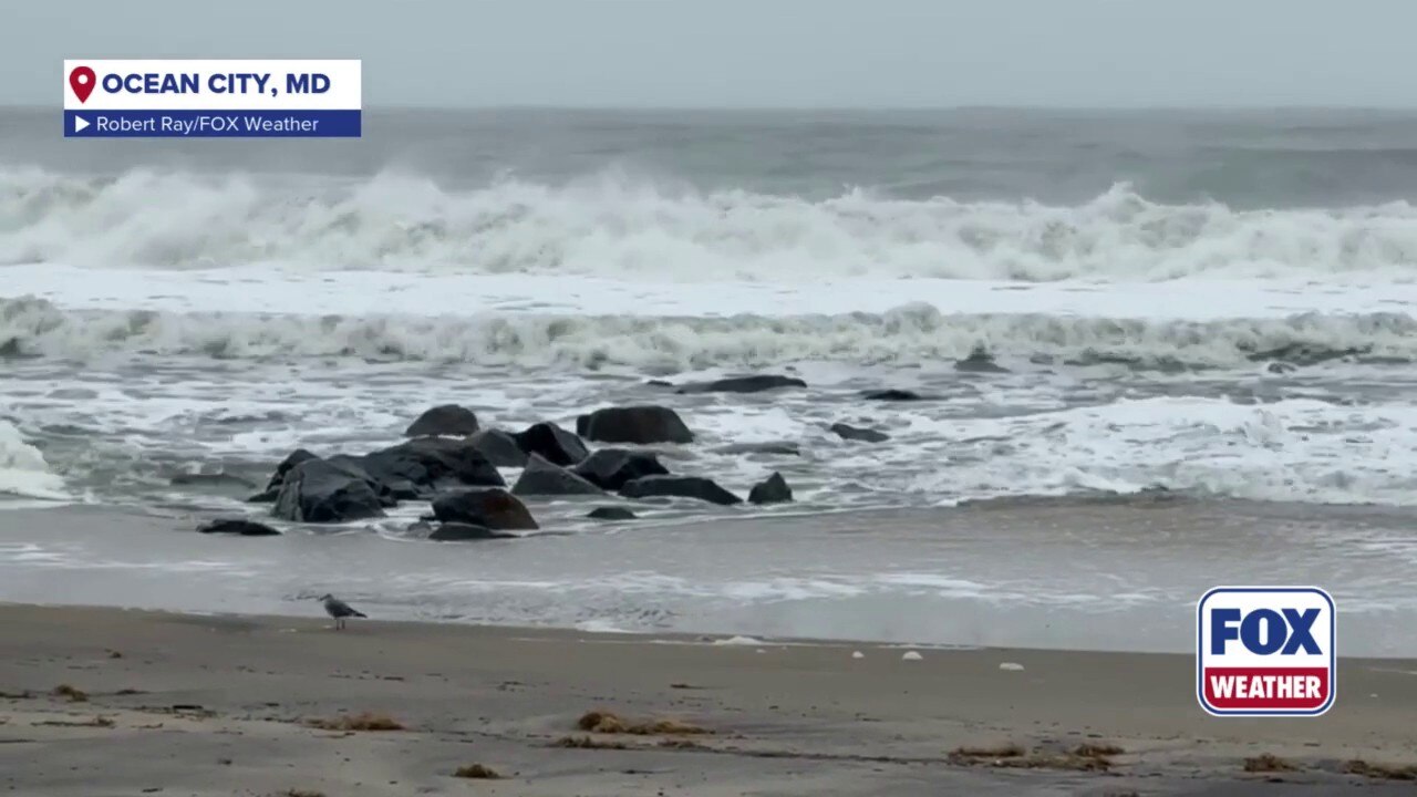 Watch: Maryland coast blasted by impacts from powerful nor'easter