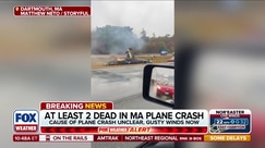 At least 2 dead in Massachusetts plane crash as powerful nor'easter lashed region