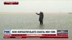 Nor'easter inundates south shore of New York's Long Island 