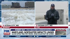 Rain, gusty winds continue in Maryland as nor’easter begins to wind down