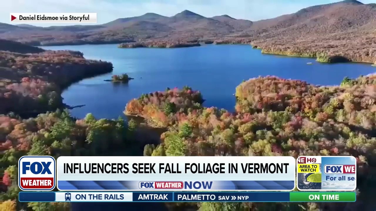 Fall foliage brings 'leaf-peeping' tourists to New England