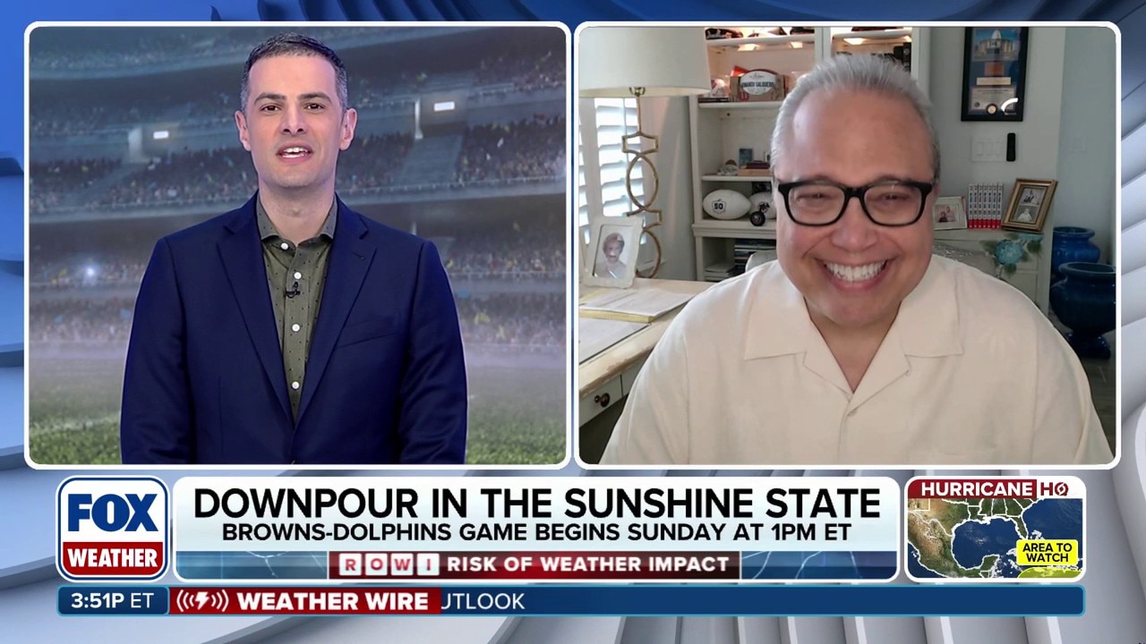 NFL Week 8 Risk of Weather Impact: FOX Weather Meteorologist Ian Oliver is joined by Senior NFL Writer at Outkick Armando Salguero 