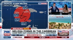Tropical Storm Melissa forms in Caribbean 
