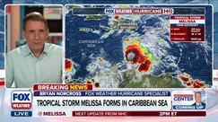 Bryan Norcross: Tracking Topical Storm Melissa in Central Caribbean