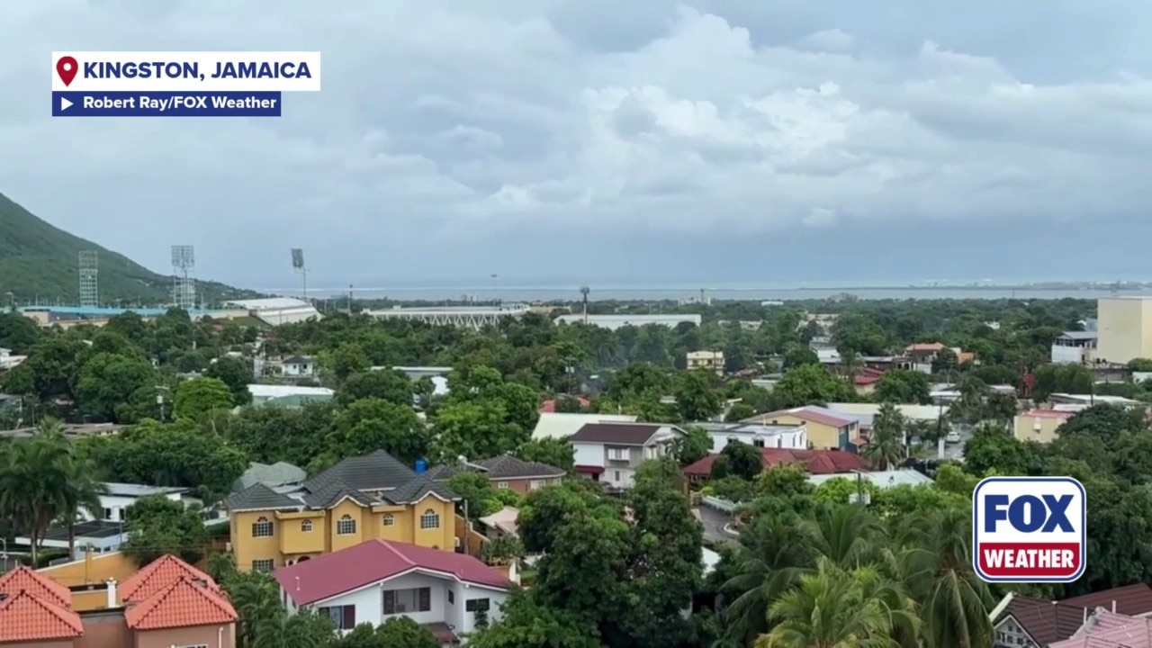 Watch: Darks clouds hover over Kingston as Hurricane Melissa approaches Jamaica