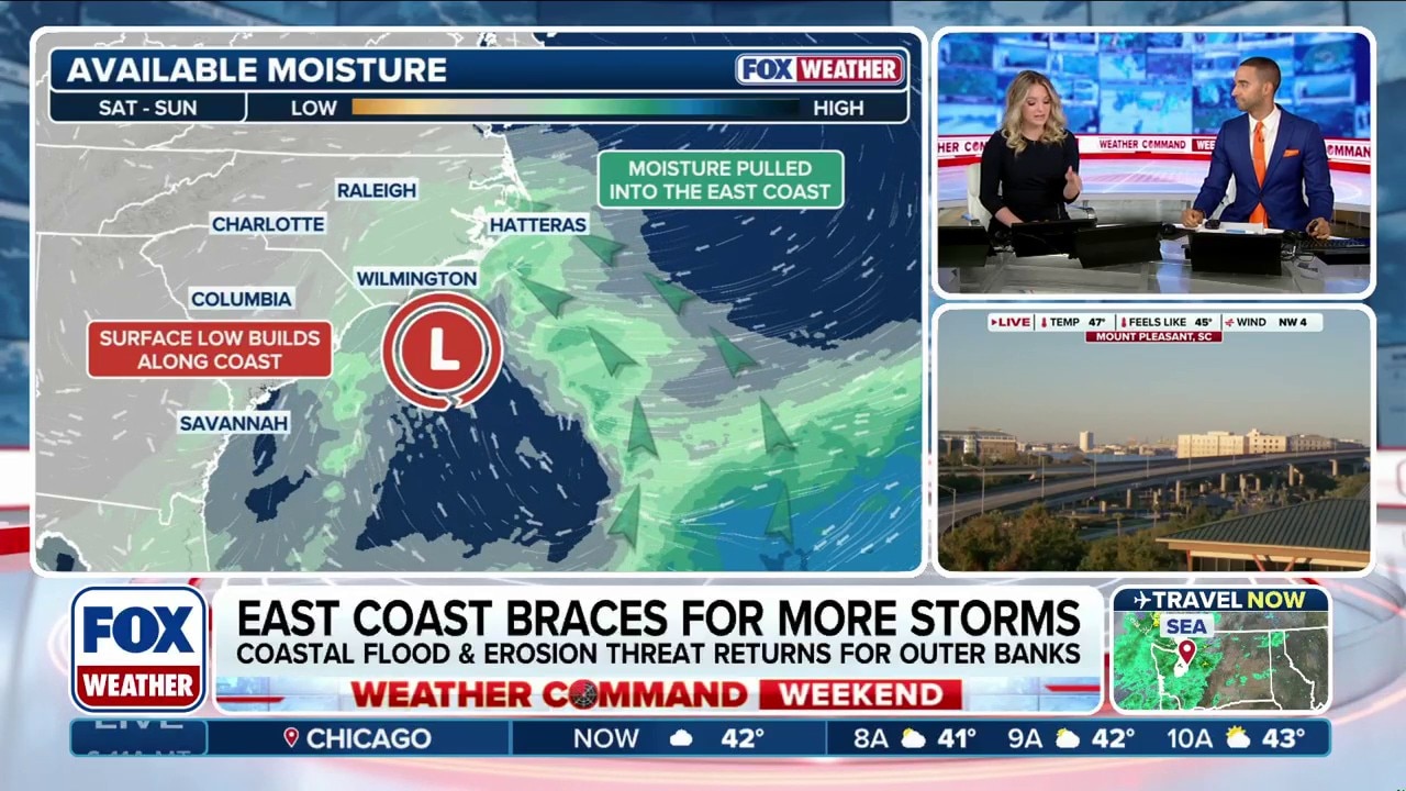 Watch East Coast bracing for more storms and coastal flooding next week ...