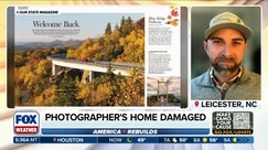 Photographer whose home was destroyed by Hurricane Helene helps bring tourism back to North Carolina