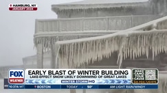 Arctic air to bring winter blast and potential for lake-effect snow for Midwest, Northeast