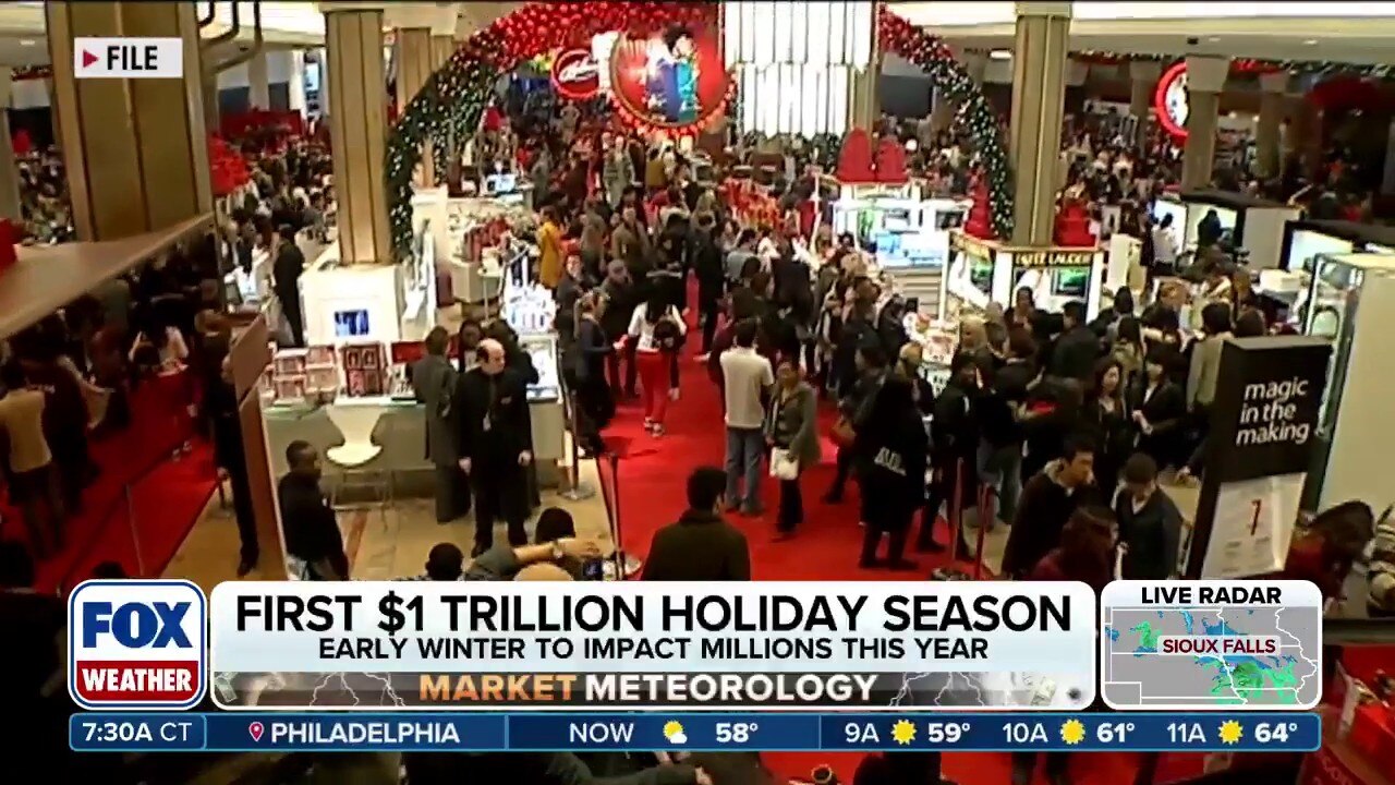Will winter conditions impact holiday shopping season?