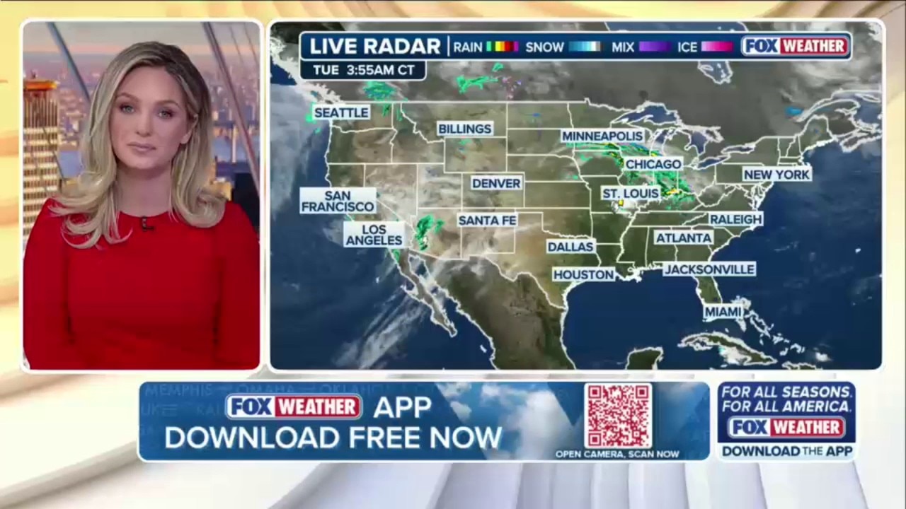 Weather in America: November 18, 2025