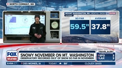 Mount Washington Observatory records nearly 5 feet of snow so far in November