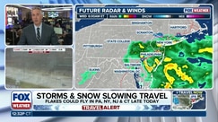Storms and snow are slowing down travel for Americans