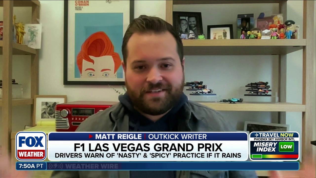 Last Formula 1 race of the season underway in Las Vegas amid weather concerns