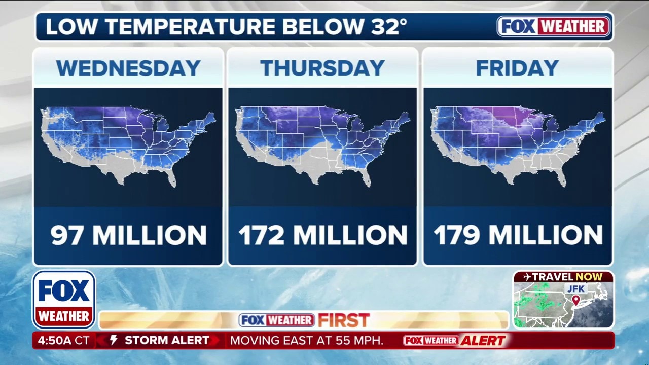 Watch Fierce arctic blast sweeps across the whole country bringing ...