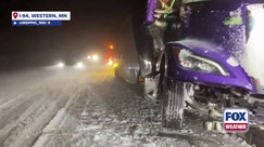 Winter storm shuts down I-94 in Minnesota with major crashes