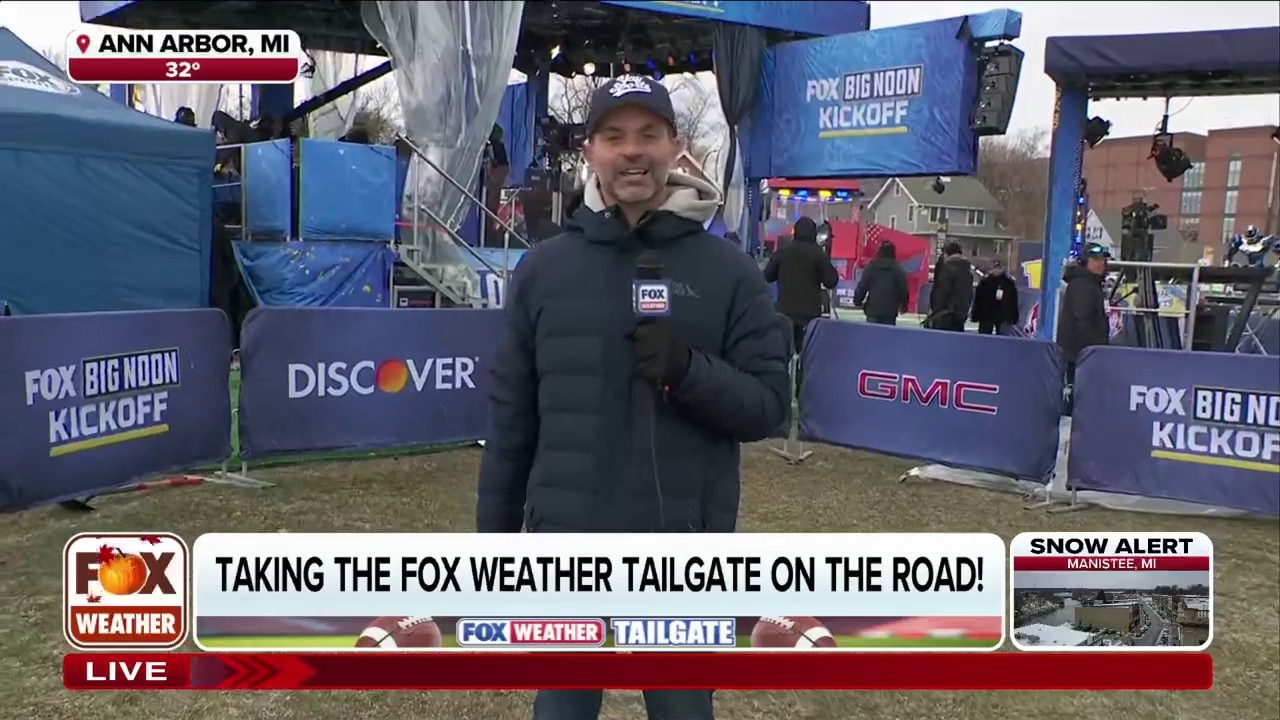FOX Weather Tailgate: Nick Kosir previews the Ohio State vs. Michigan game