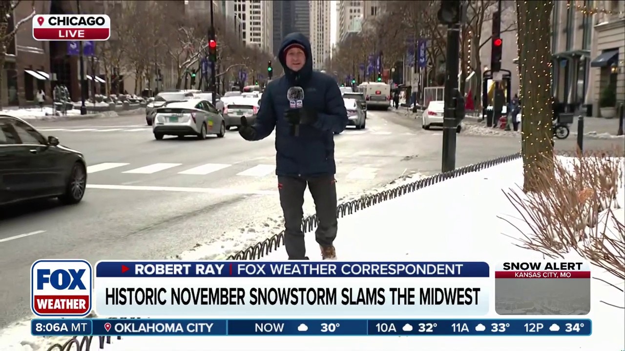 Watch Chicago braces for more snow after historic November snowstorm ...