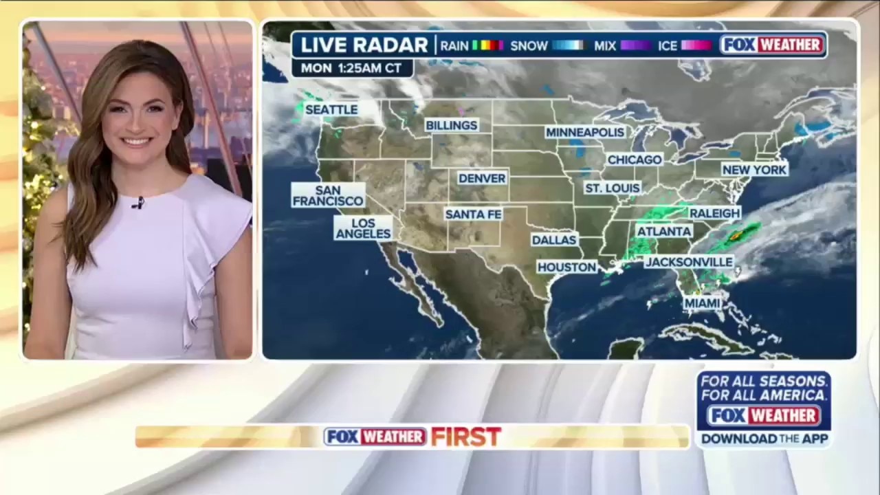 Weather in America: December 8, 2025 