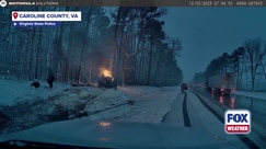 Virginia State Police trooper rescues driver from burning vehicle