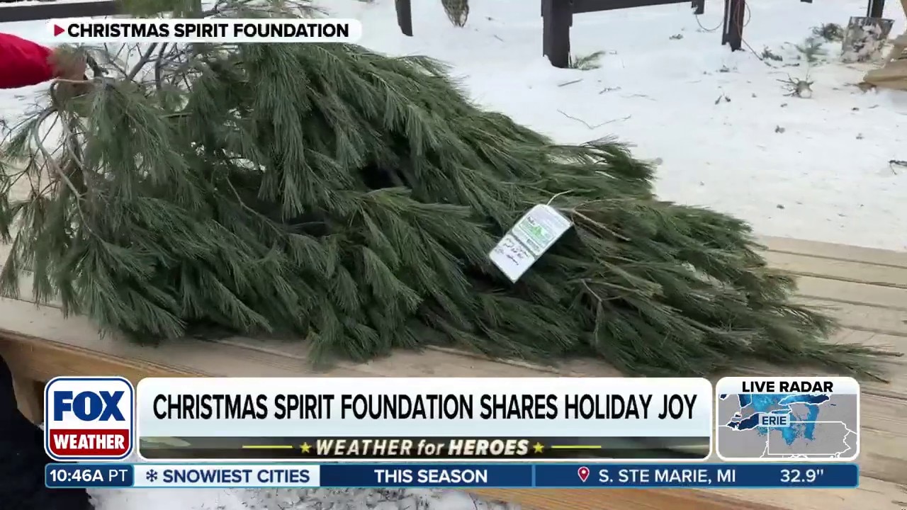 Christmas trees for the troops 