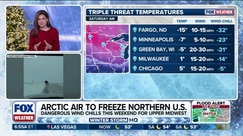 Back-to-back arctic blasts set to hit millions of Americans with alarmingly cold temperatures 