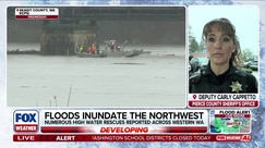 Swift water rescues underway as Washington rivers reach major flood stage