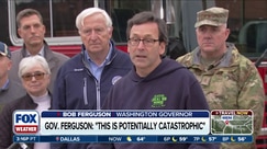 Atmospheric River slams the pacific northwest as rivers climb to historic levels