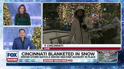 Snowy December for Midwest, as another round of flakes race through Ohio Valley