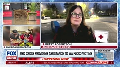 American Red Cross on the ground providing aid to Washington flood victims