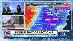 Coldest air of the season on the way for the Midwest and Northeast this weekend 