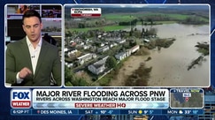 Major river flooding prevalent across Washington as another round of atmospheric river events target the Northwest