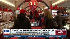 Holiday shipping deadlines approaching