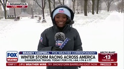 Cross-country storm bringing snow to Indianapolis