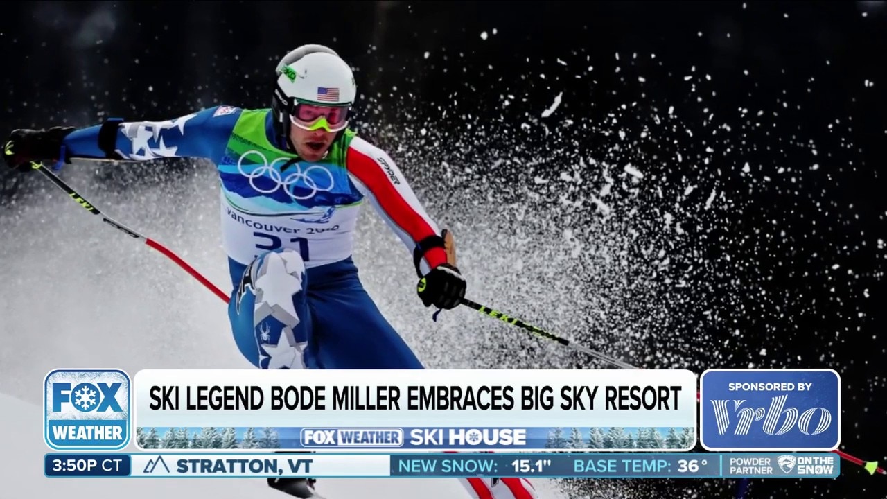 Olympic ski legend Bode Miller joins FOX Weather Ski House