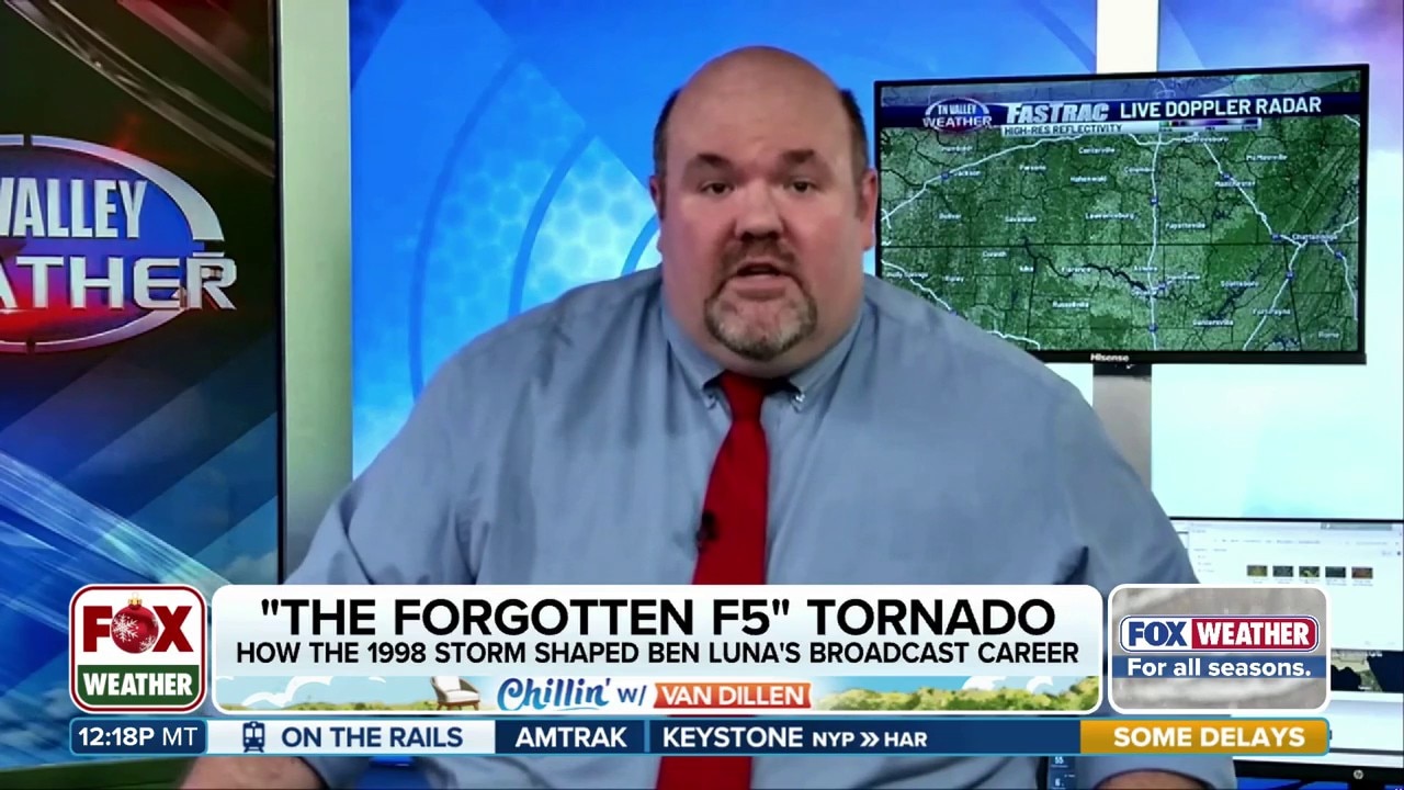 Hometown weather hero: Tennessee meteorologist talks about his career journey