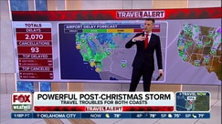 Powerful post-Christmas storm forecast to cause travel trouble across the US