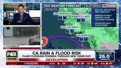 Flooding risk returns to Southern California on New Year's Day