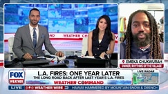 Recovery continues one year after Los Angeles fires destroyed multiple communities and forced thousands to evacuate