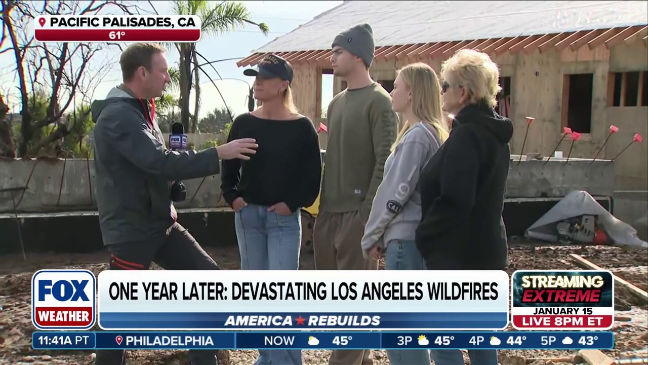 One year after the LA wildfires, many residents are still dealing with the devastation