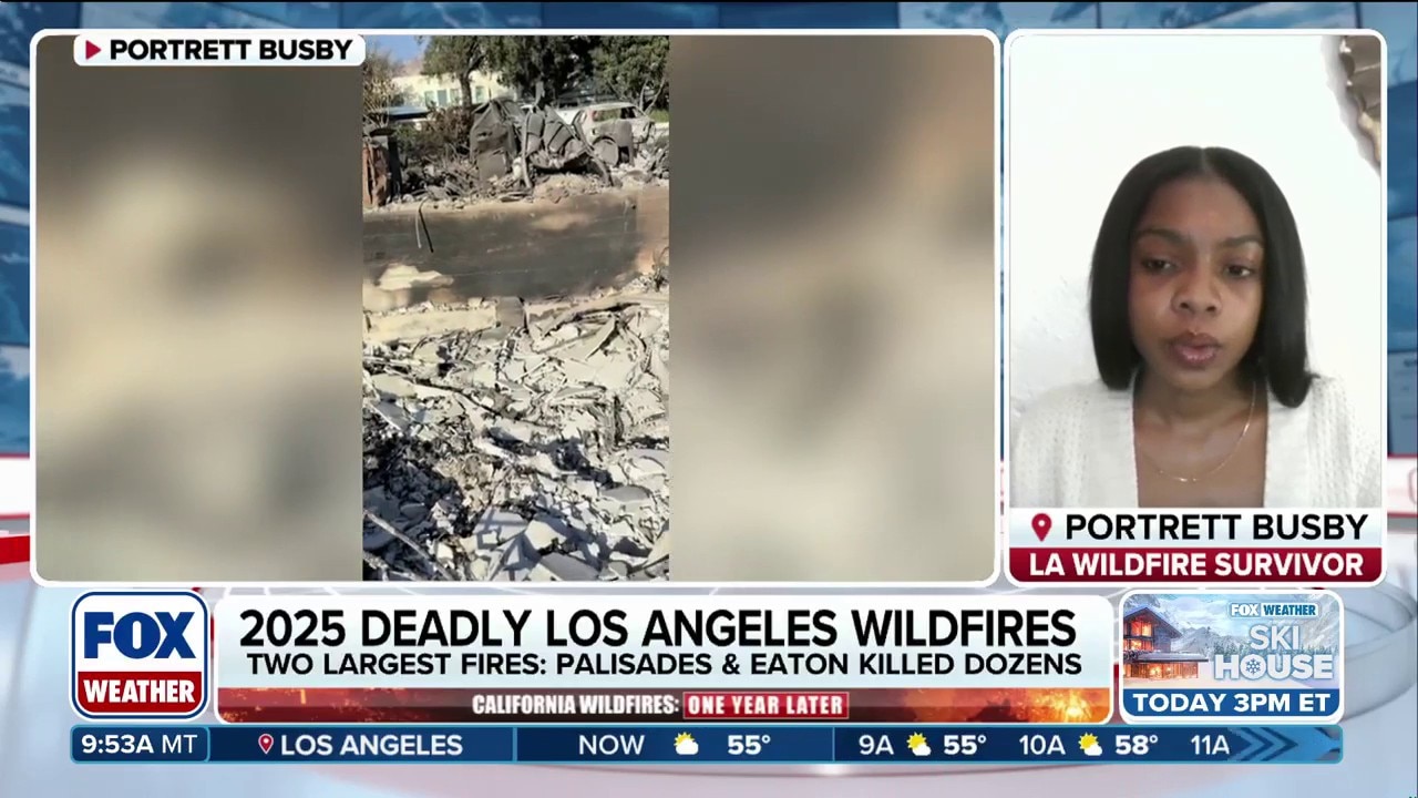 Eaton Fire survivor details story of losing family homes, recovery help one year later