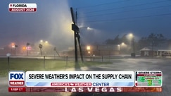 How does extreme weather impact the supply chain? 