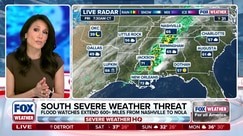 Multiple tornadoes across Mississippi as major storms pack more severe weather and flood threat