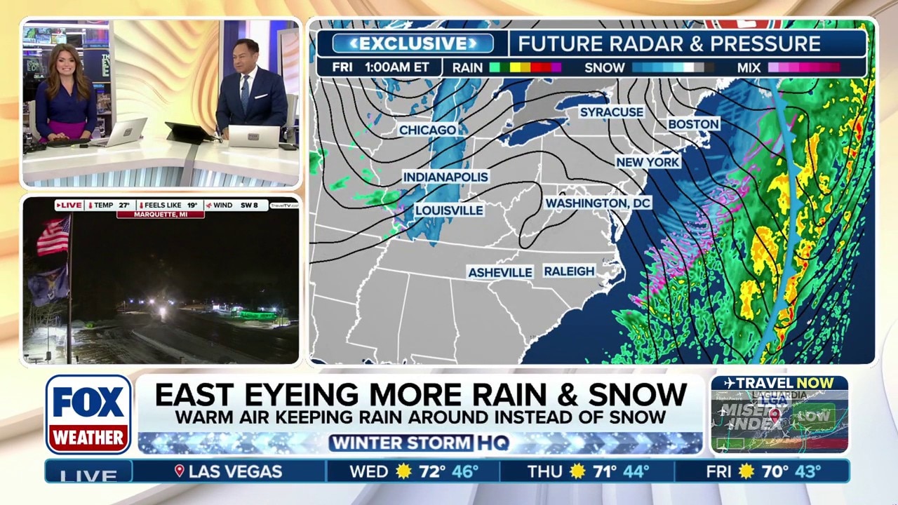 Watch Sprawling midweek storm to bring snow to 25 states across lake ...