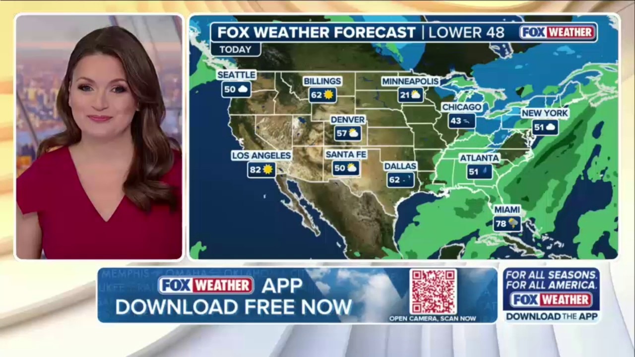 Weather in America: January 14, 2026